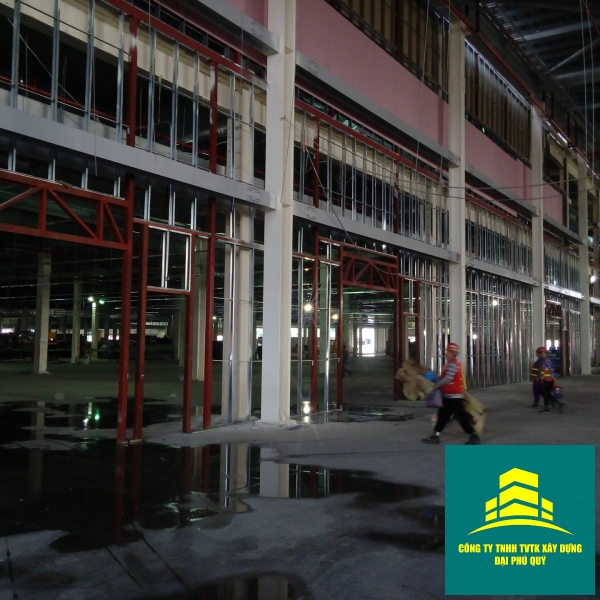 Thi Công Nhà Xưởng Samsung Quận 9